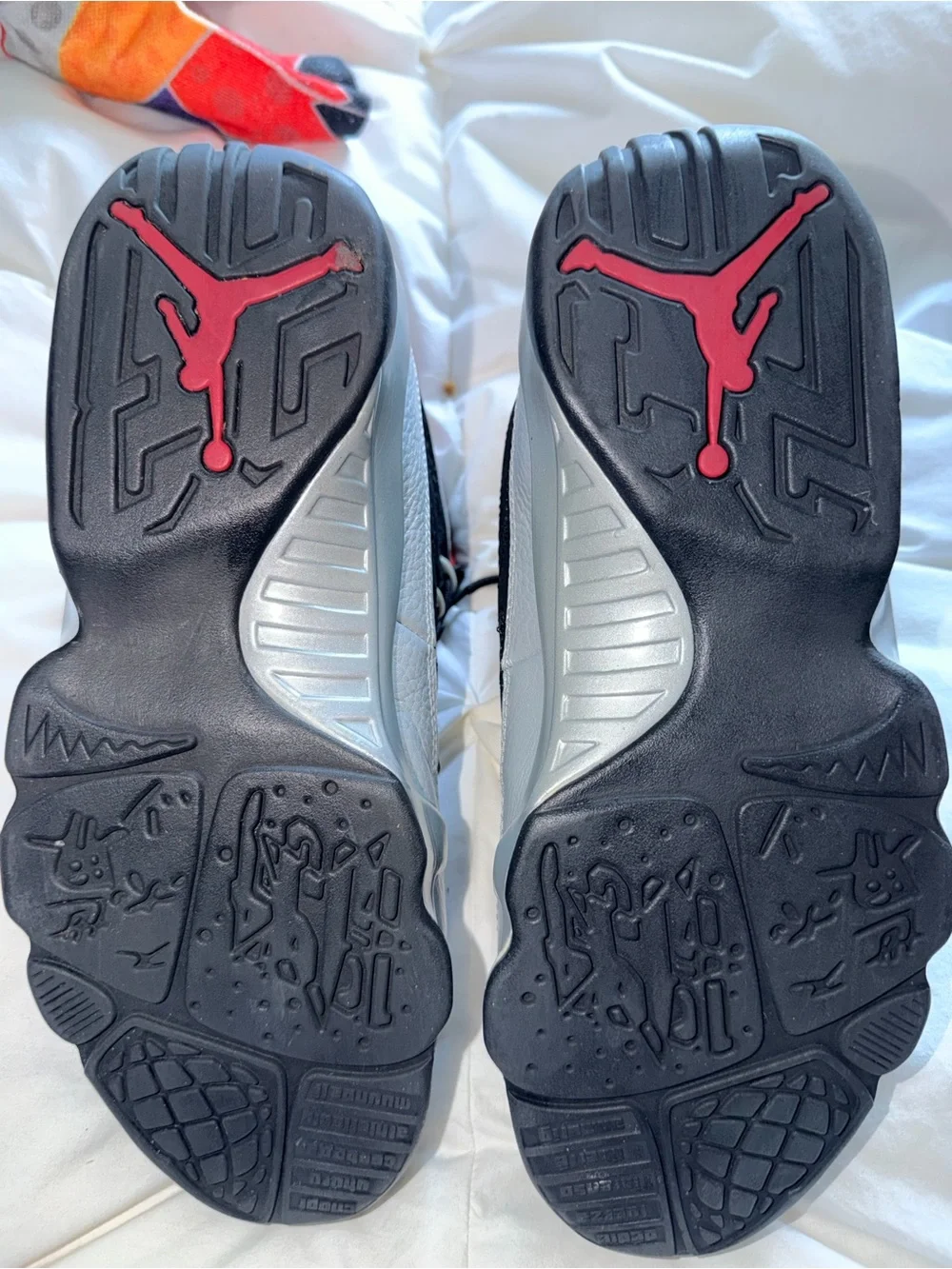 Air Jordan 9 Retro Johnny Kilroy Black Silver Red Men’s 8.5 OG Box